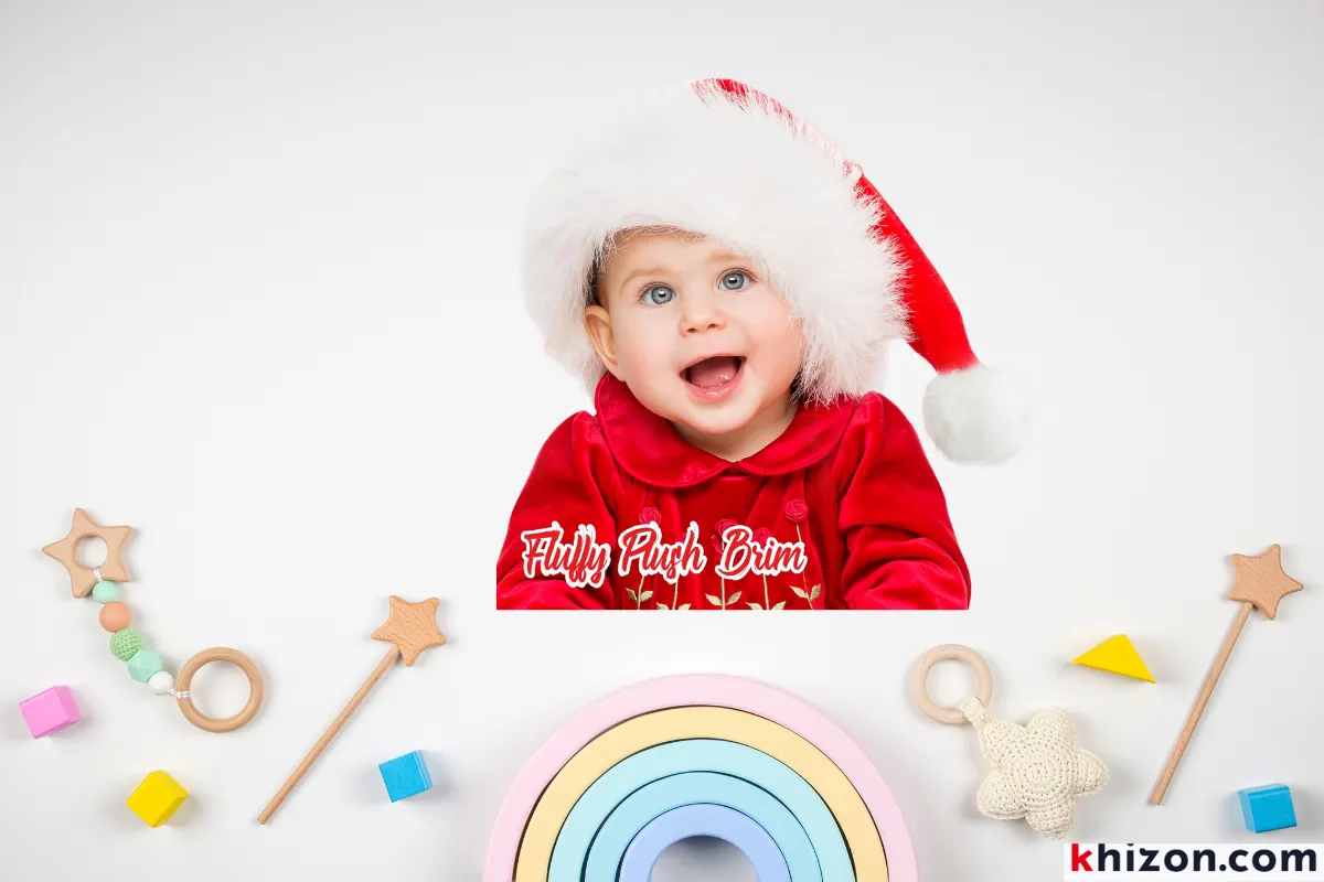 A Baby Santa Hat