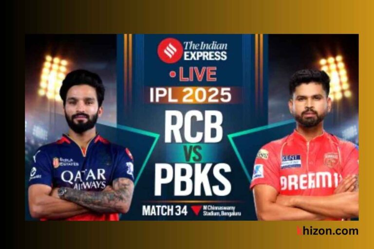 RCB vs PBKS
