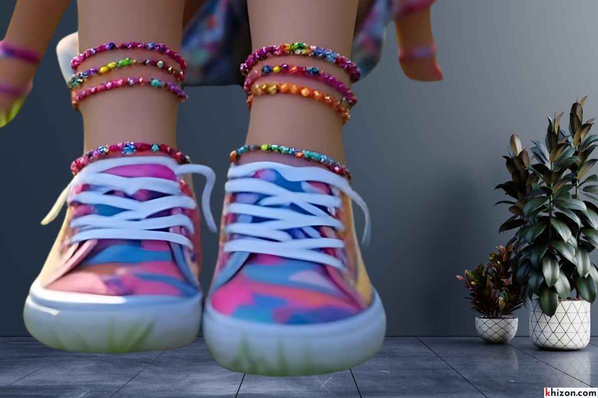 Anklets for Girls with Shoes