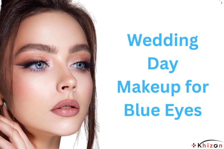 Wedding Day Makeup for Blue Eyes
